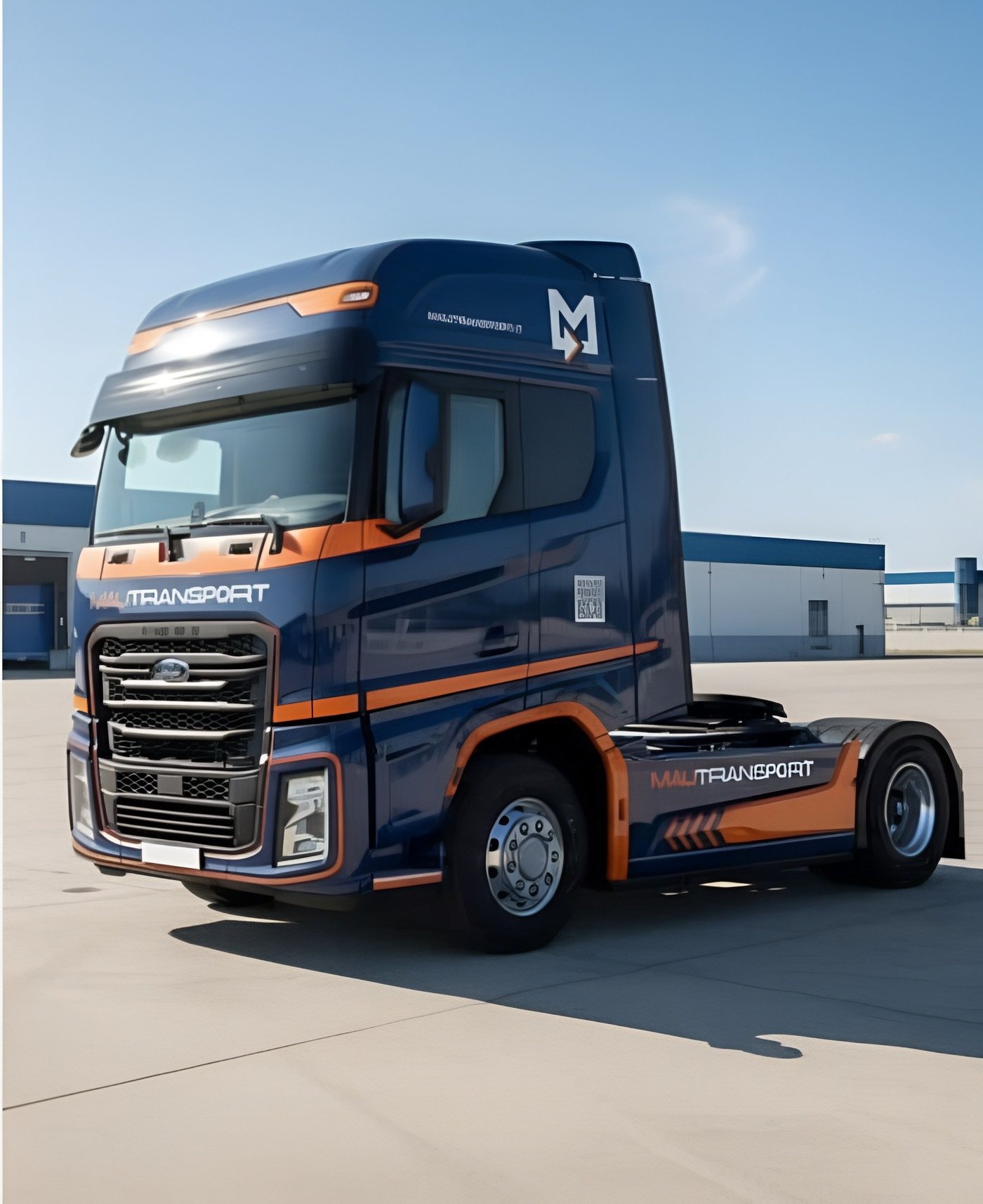 Camión MauTransport Euro 6 en explanada